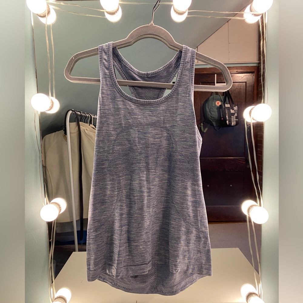Lululemon Blue swiftly tech tank size 8